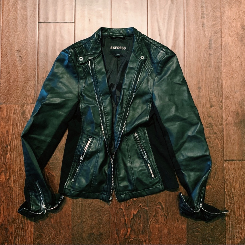 Leather jacket